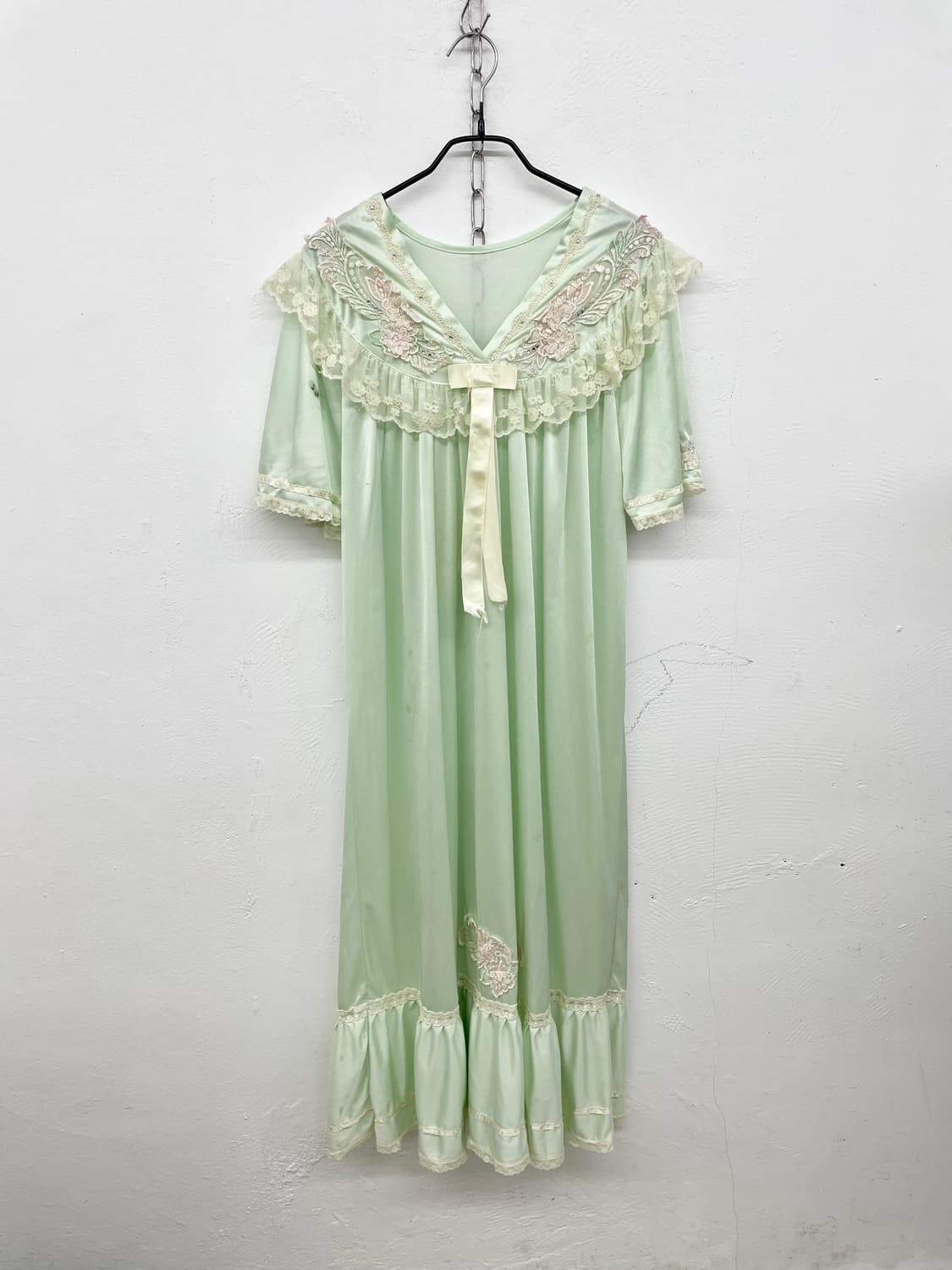 페어리 실키 레이스 자수 원피스 상품이미지5