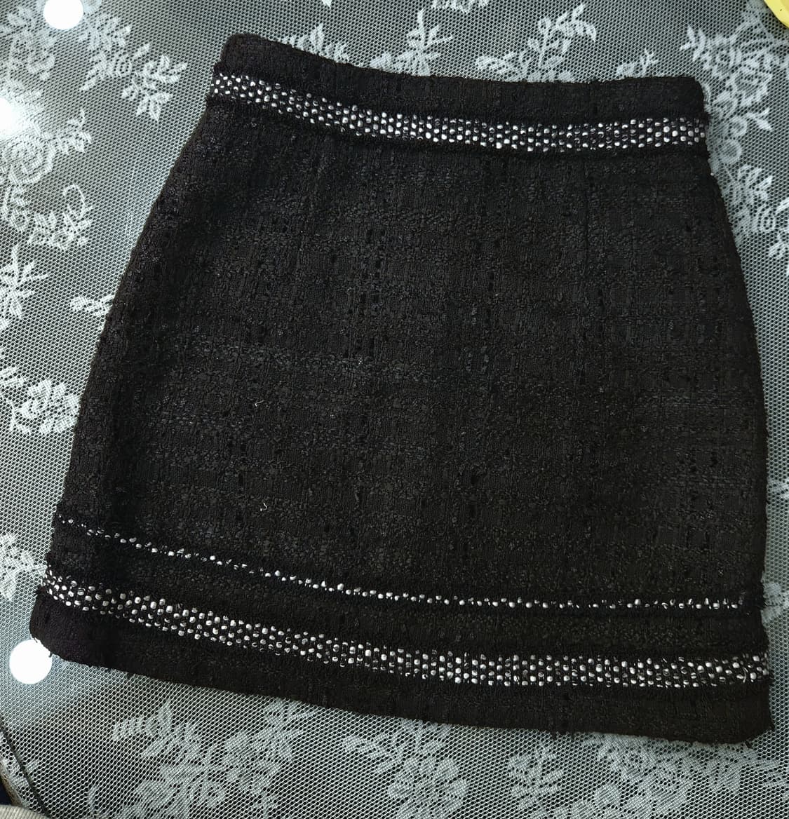 (새상품)에고이스트 트위드 장식 미니스커트55 상품이미지4