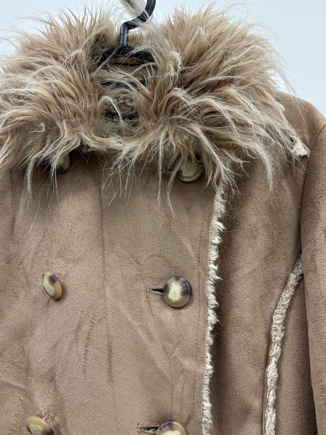 빈티지 브라운 무스탕 자켓 상품이미지7