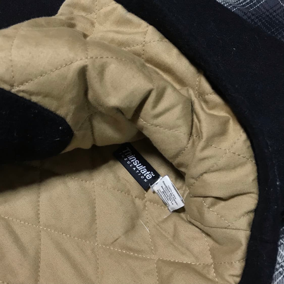 90s 제이크루 밀리터리 복각 헤비 울 피코트 블랙 상품이미지4