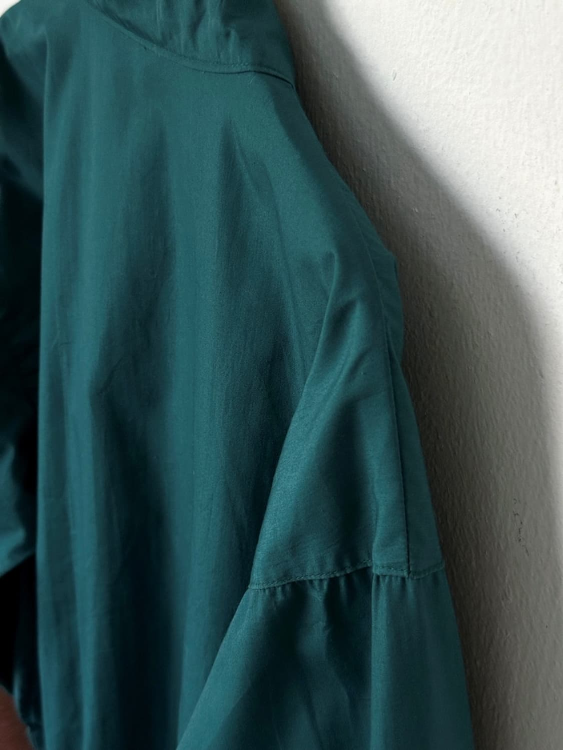 High count fabric easy blouson 상품이미지9