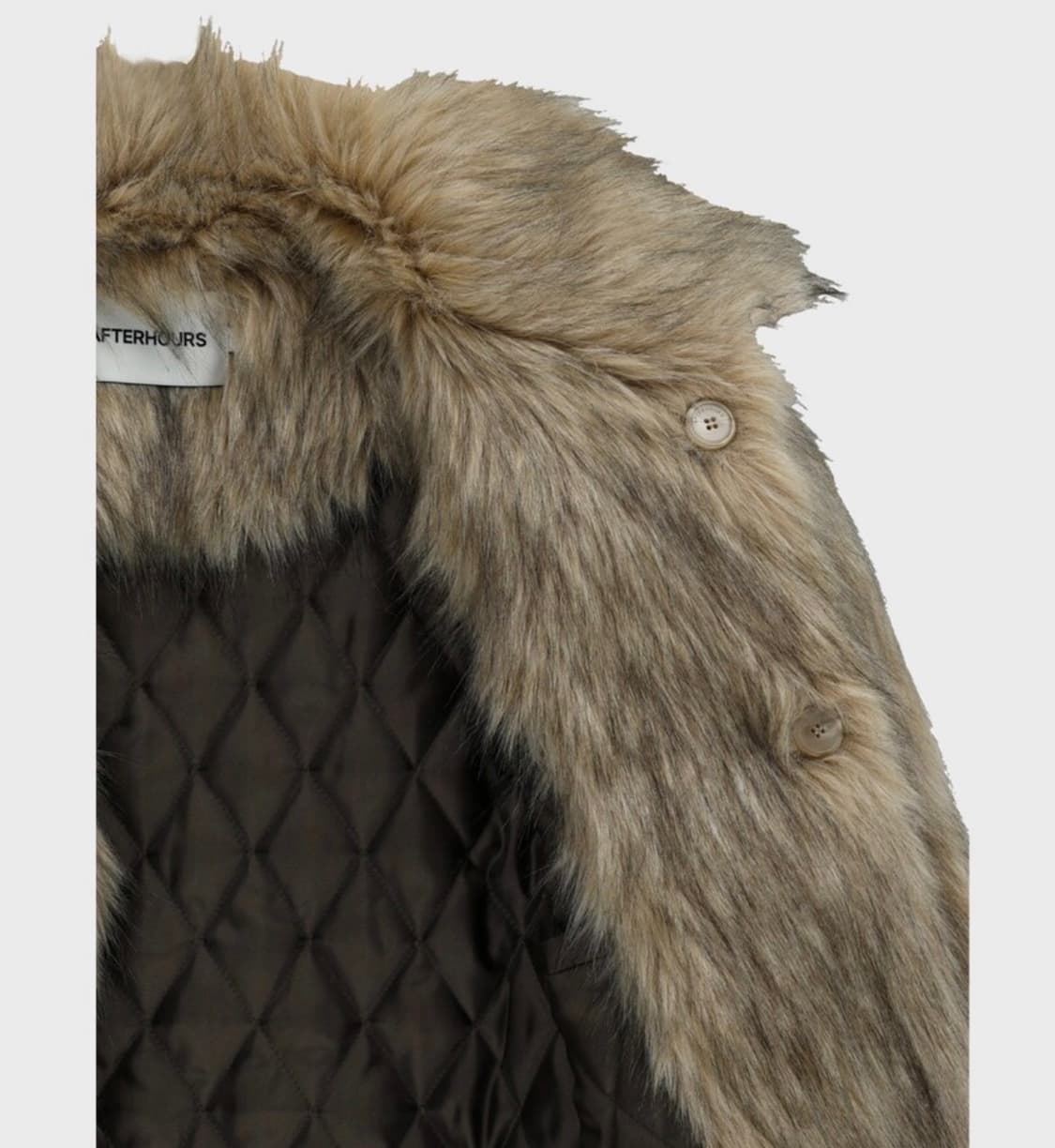 애프터아워즈 오버사이즈 퍼자켓 V3 상품이미지3