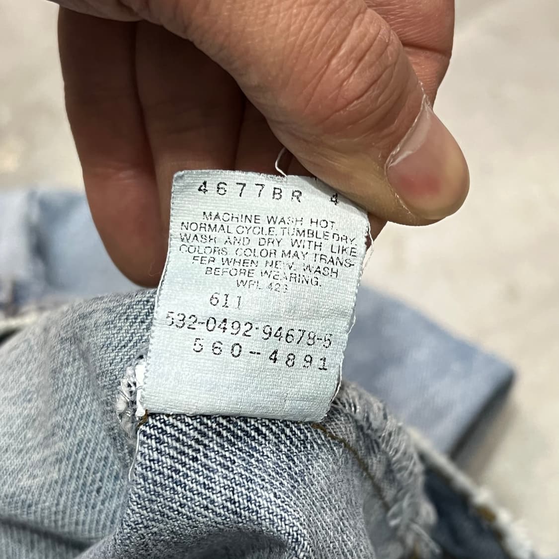  USA 리바이스 560 데님 팬츠 y14497 상품이미지7