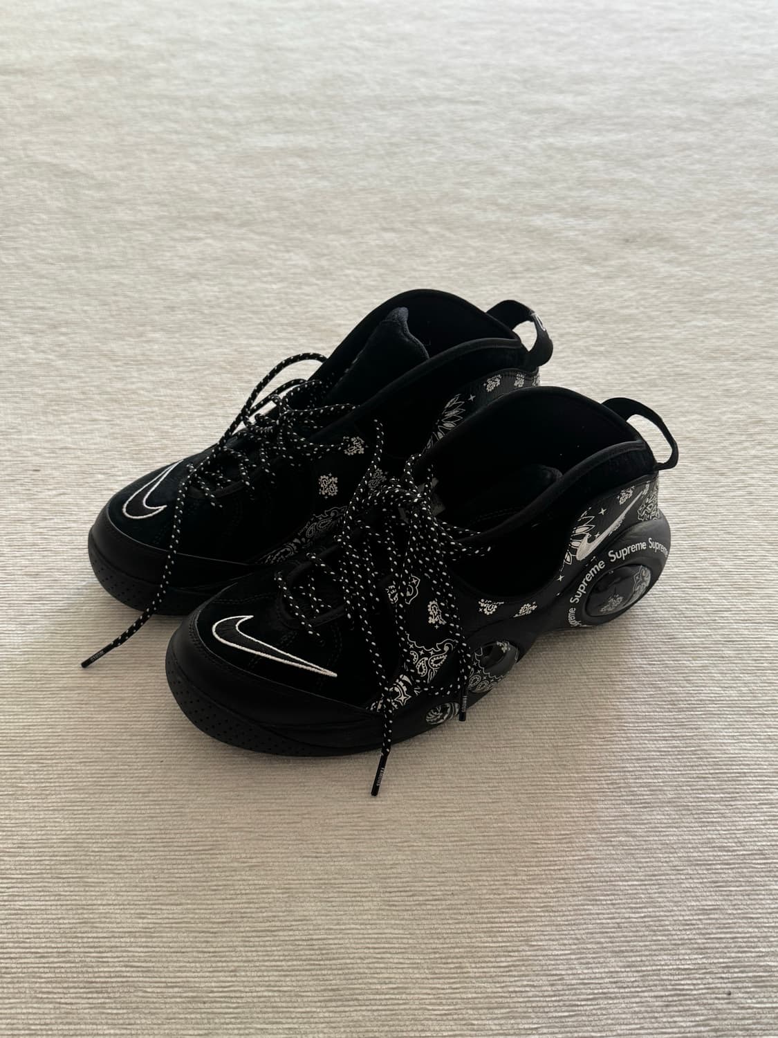 Nike x Supreme Air Zoom Flight 95 SP Bla 상품이미지7