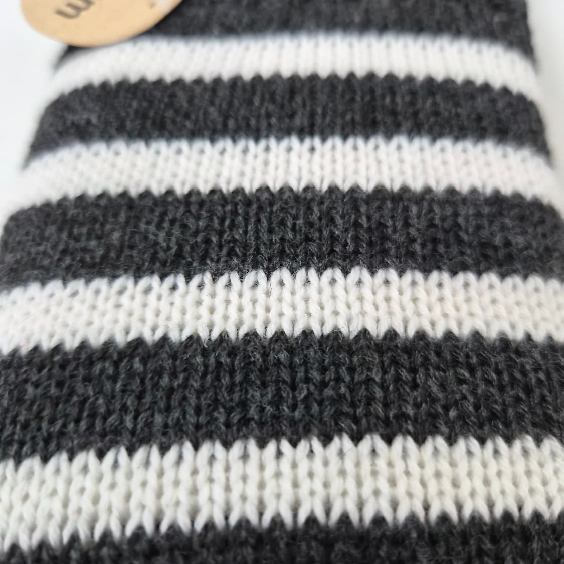 스트라이프 니트 핸드워머 손토시 상품이미지2