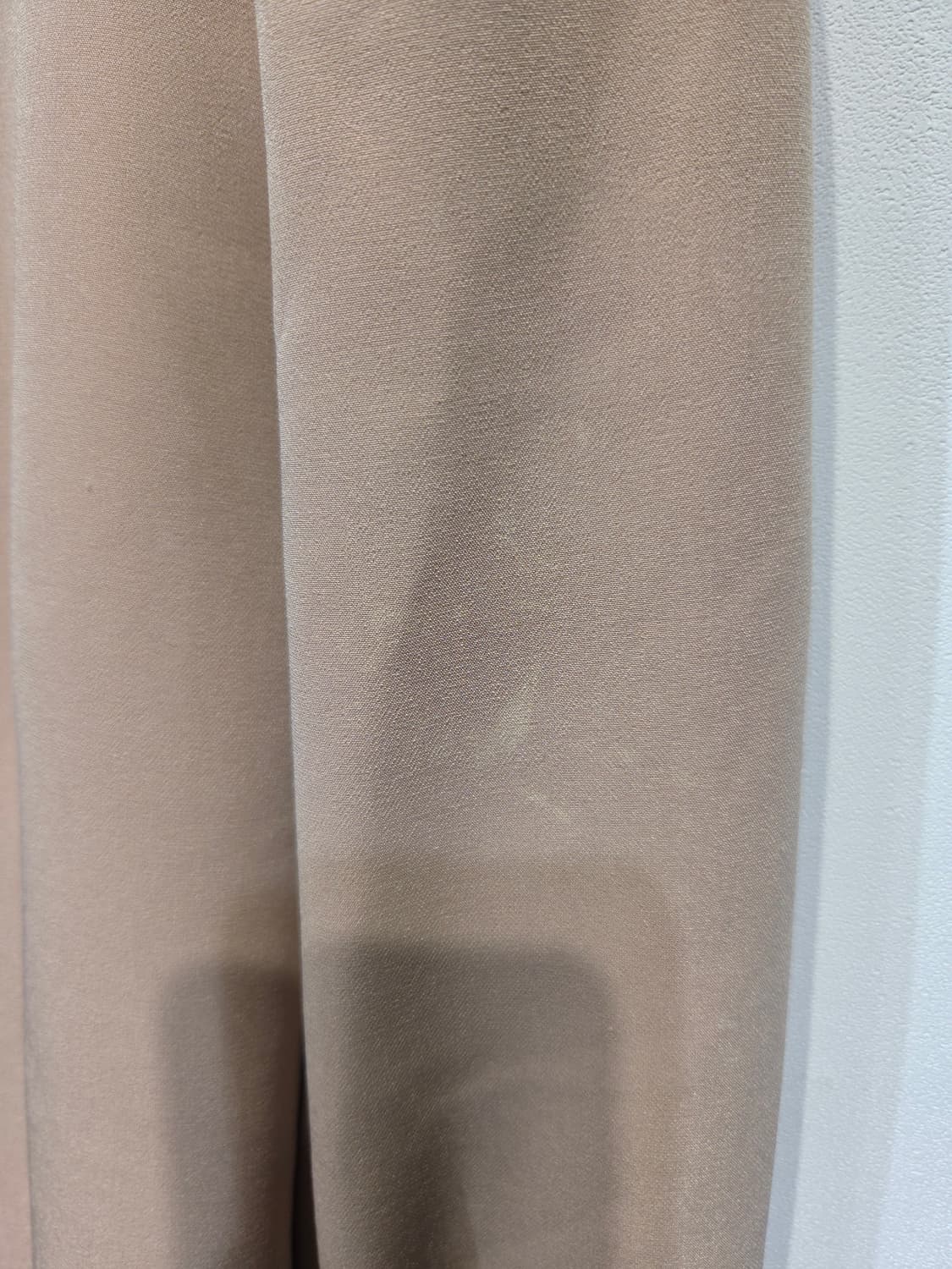 DINT 딘트 베이지 퍼프 소매 브이넥 버튼 원피스 상품이미지6