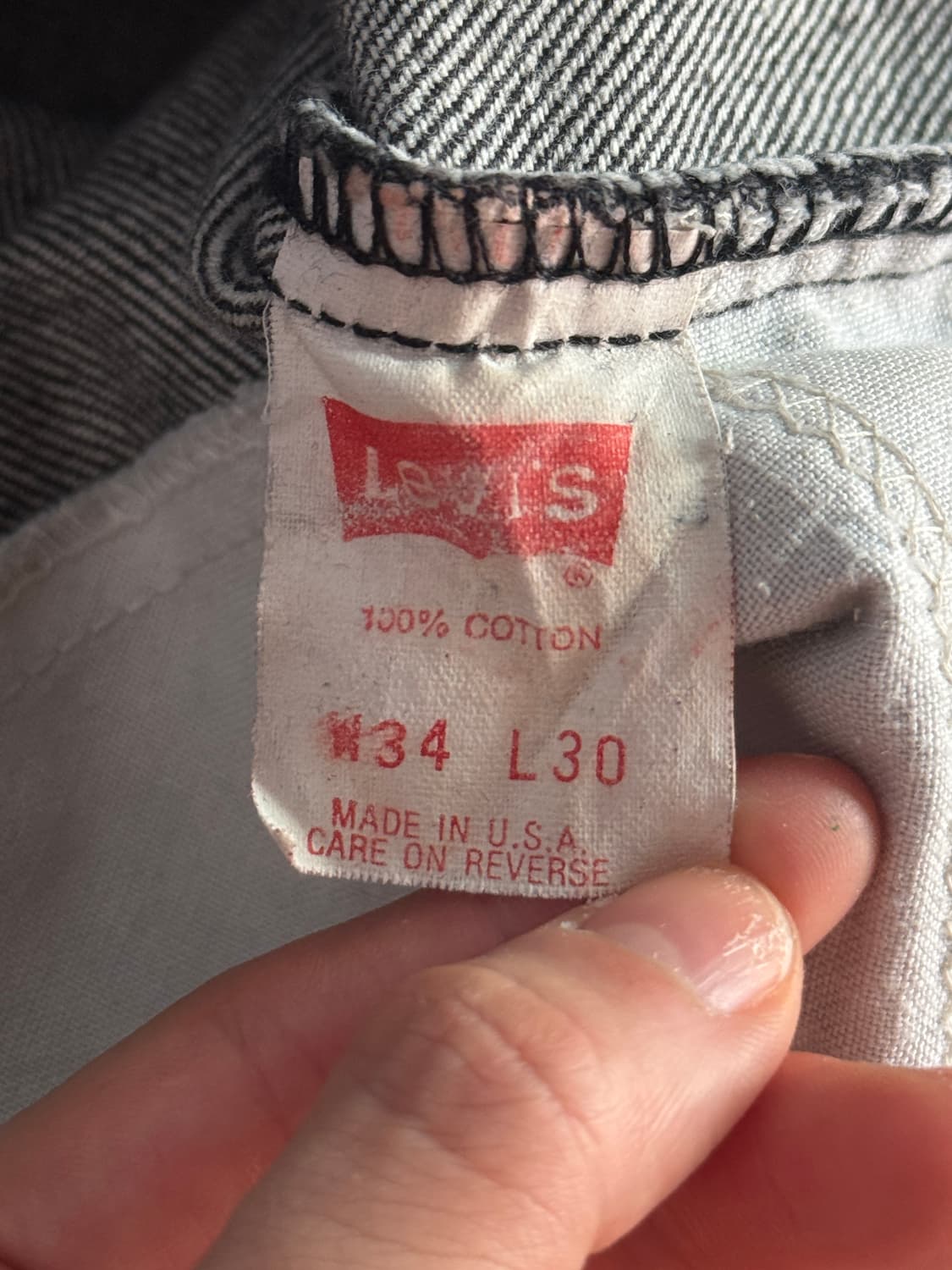 [33]90's 리바이스 Made in USA 540 브론즈탭 데님 팬츠 상품이미지3