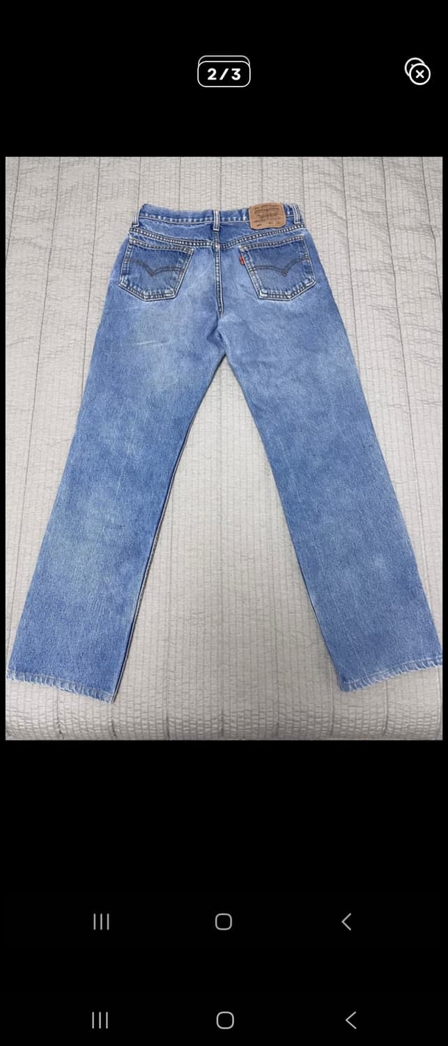 [빈티지]리바이스 오랜지탭 206 / 허리반품 40cm 상품이미지2