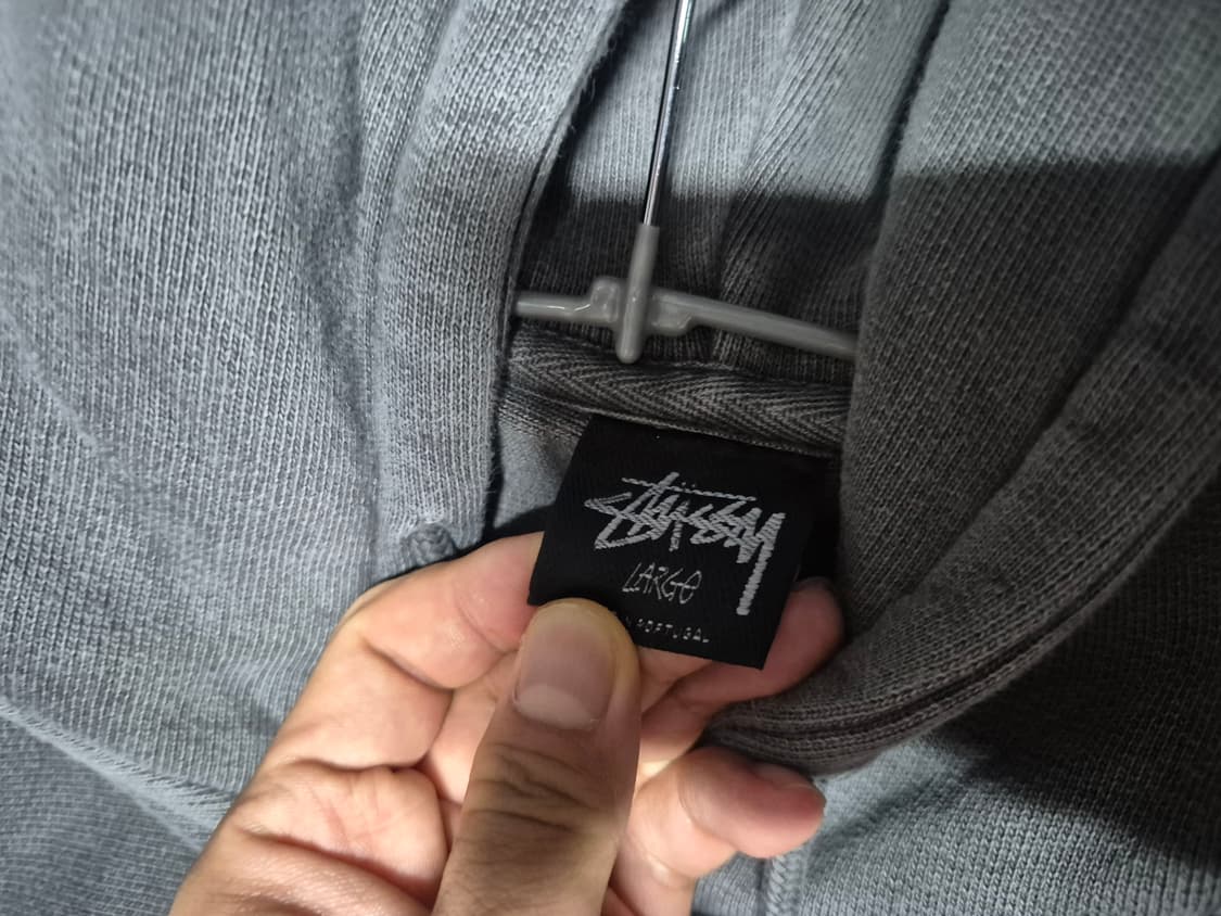 스투시 24F/W 부아나 피그먼드 다이드 후드집업 L 정품 상품이미지4