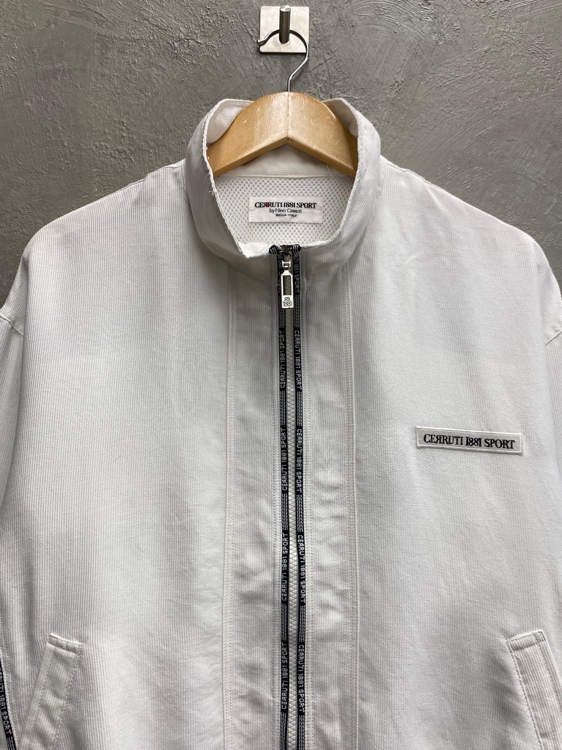 [L] 90s CERRUTI 1881 SPORT 트랙탑 자켓 상품이미지2