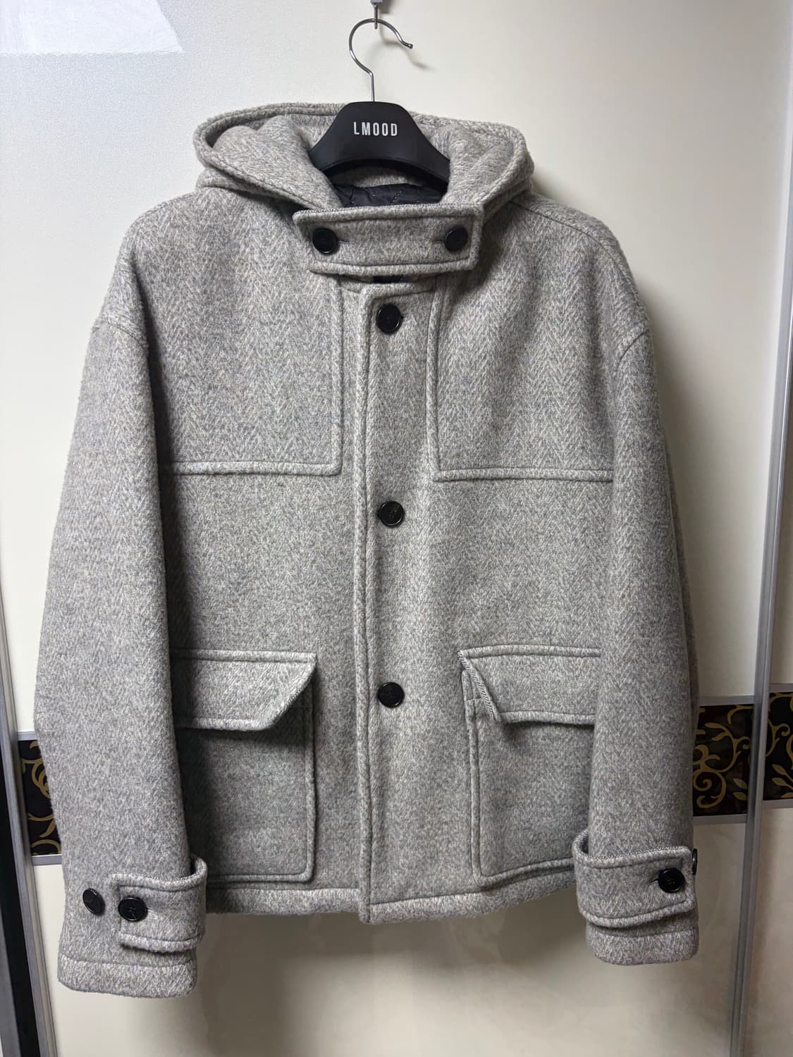 엘무드 폴라베어 숏 후드코트 46 상품이미지2