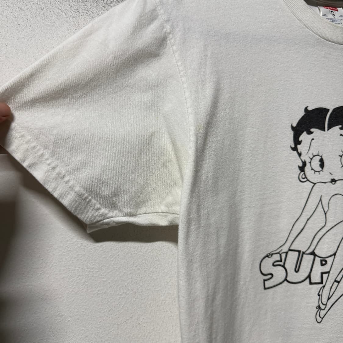 SS16 슈프림 x 베티붑 빅 프린팅 반팔 티셔츠 상품이미지5