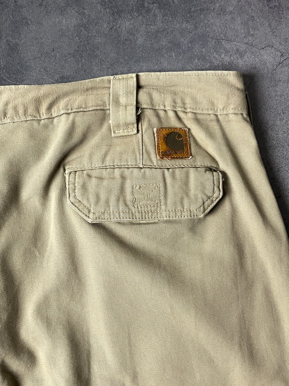 CARHARTT 칼하트 빈티지 베이지 카고 팬츠 상품이미지7