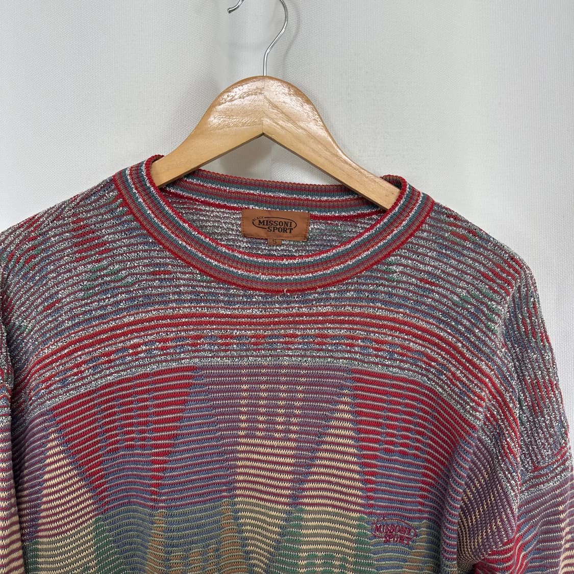   미쏘니 남자 루즈핏 니트티 빅사이즈 (실측118)  상품이미지2