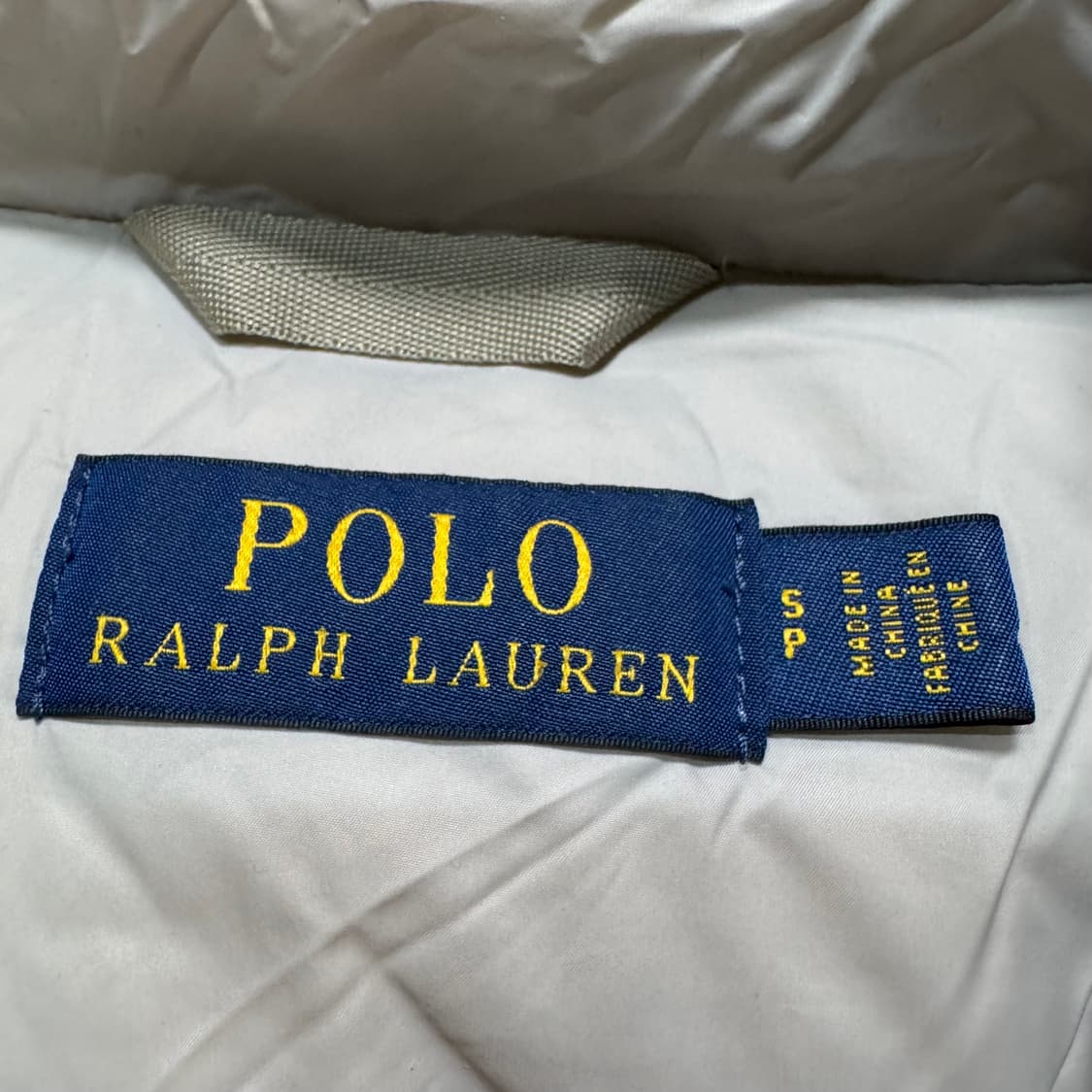 Name : 폴로 랄프로렌 시그니처로고 그레이컬러 경량패딩 :) 상품이미지3