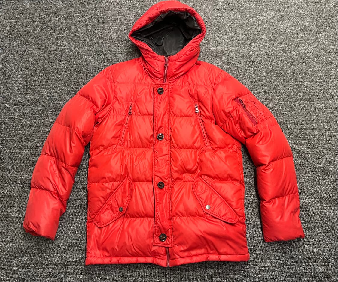 [95~100] 타케오키쿠치 레드컬러 다운패딩 XL  상품이미지1