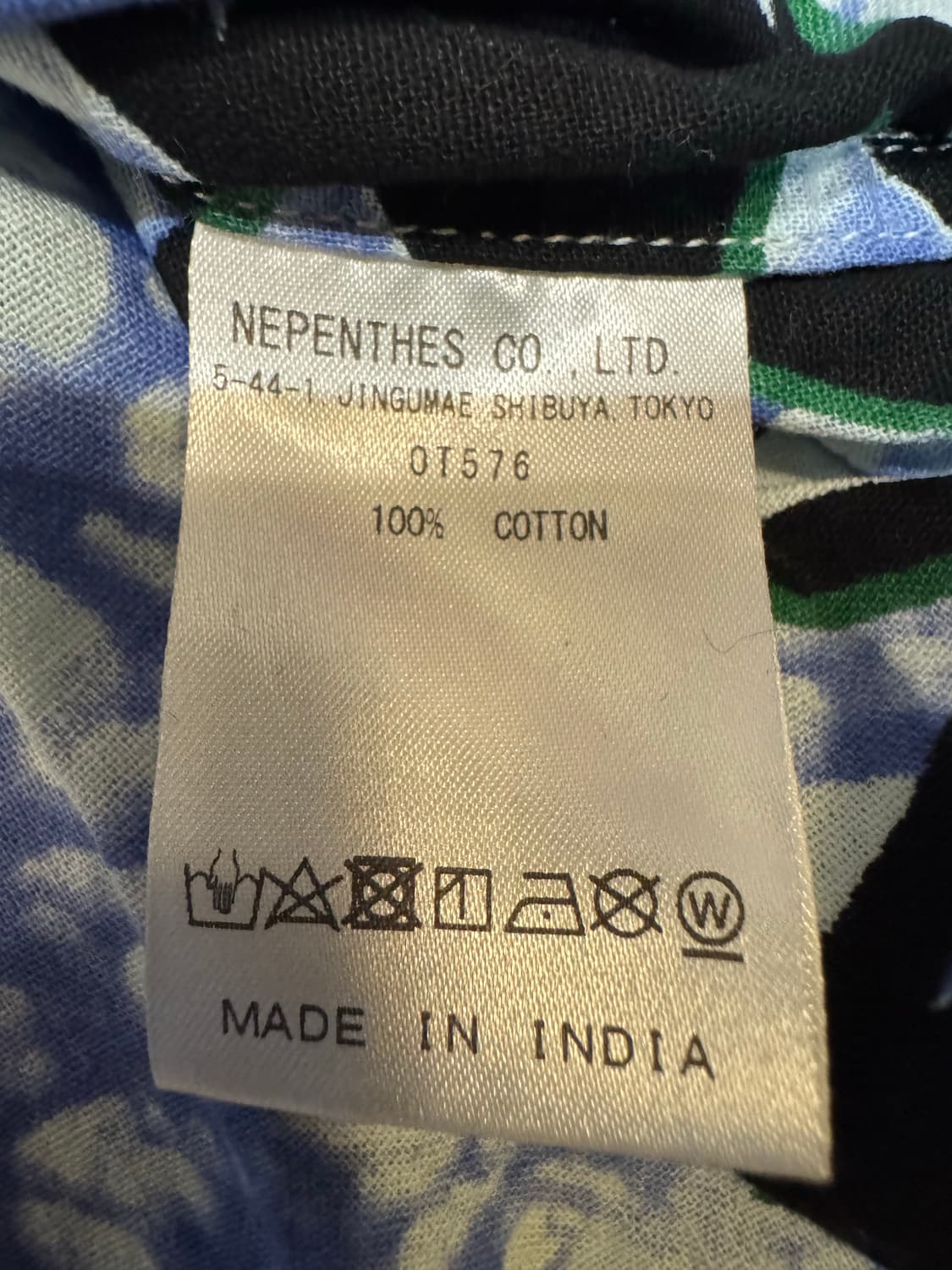 [M] South2 West8 남이서팔 바틱 프린트 헌팅 셔츠  상품이미지9