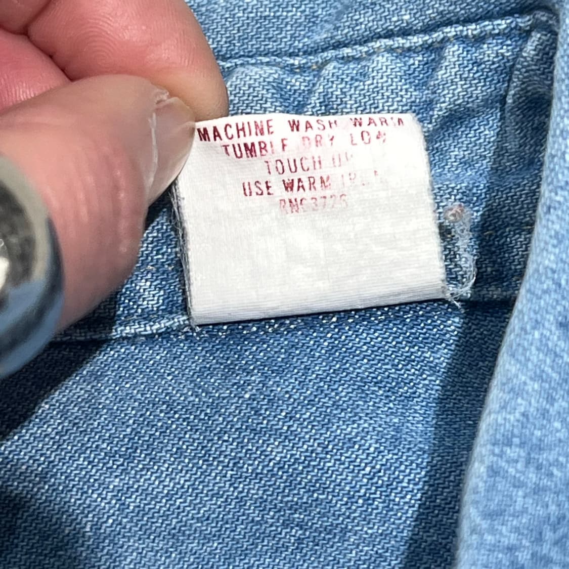 레드헤드 워크 데님셔츠 s10462 상품이미지7