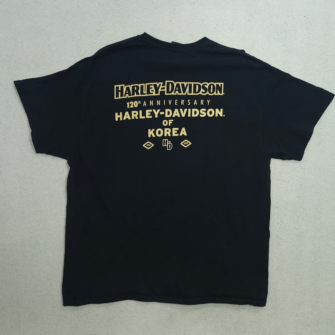 할리데이비슨 반팔티 블랙 상품이미지2