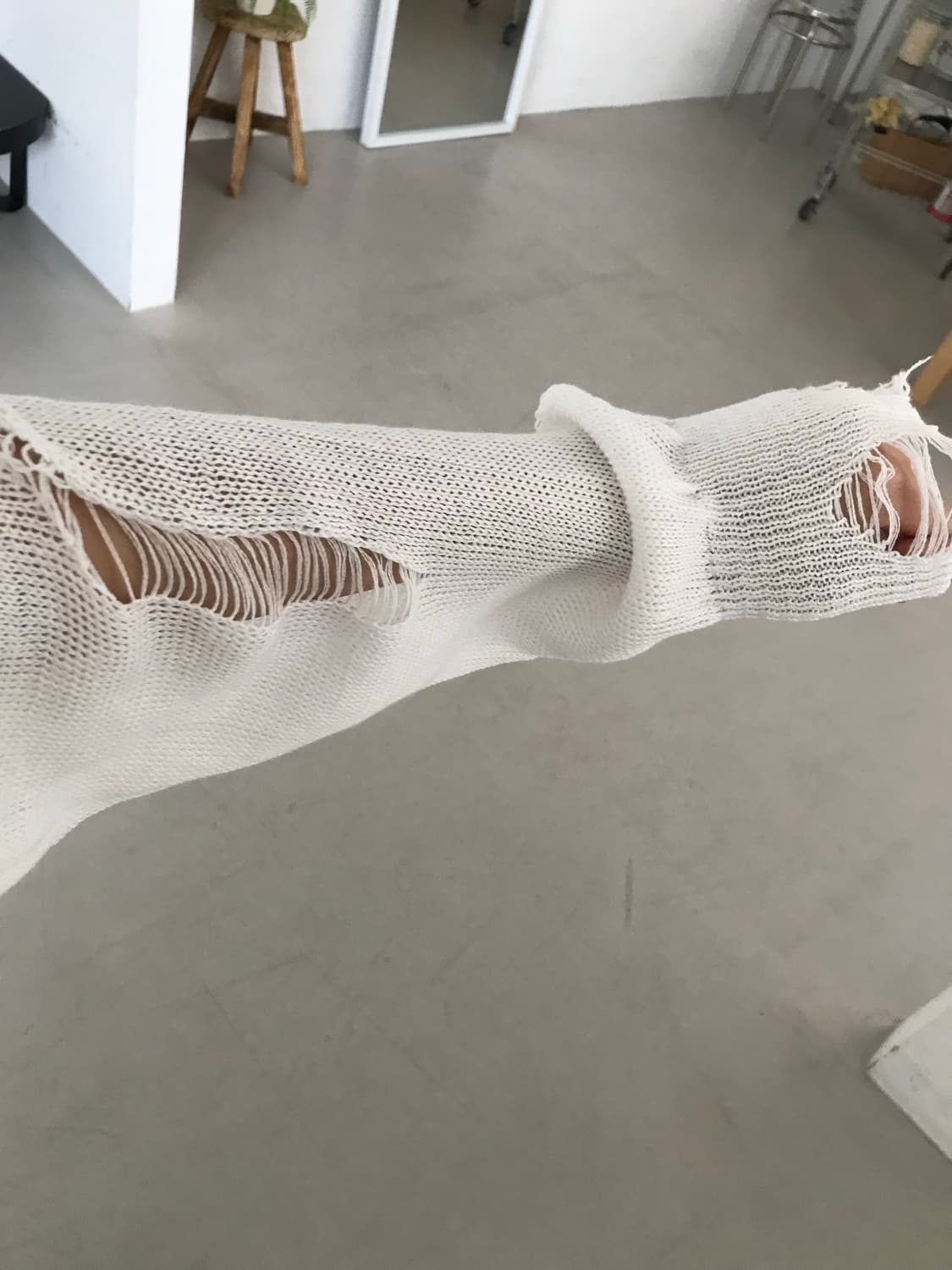 vintage grunge pattern knit 상품이미지2