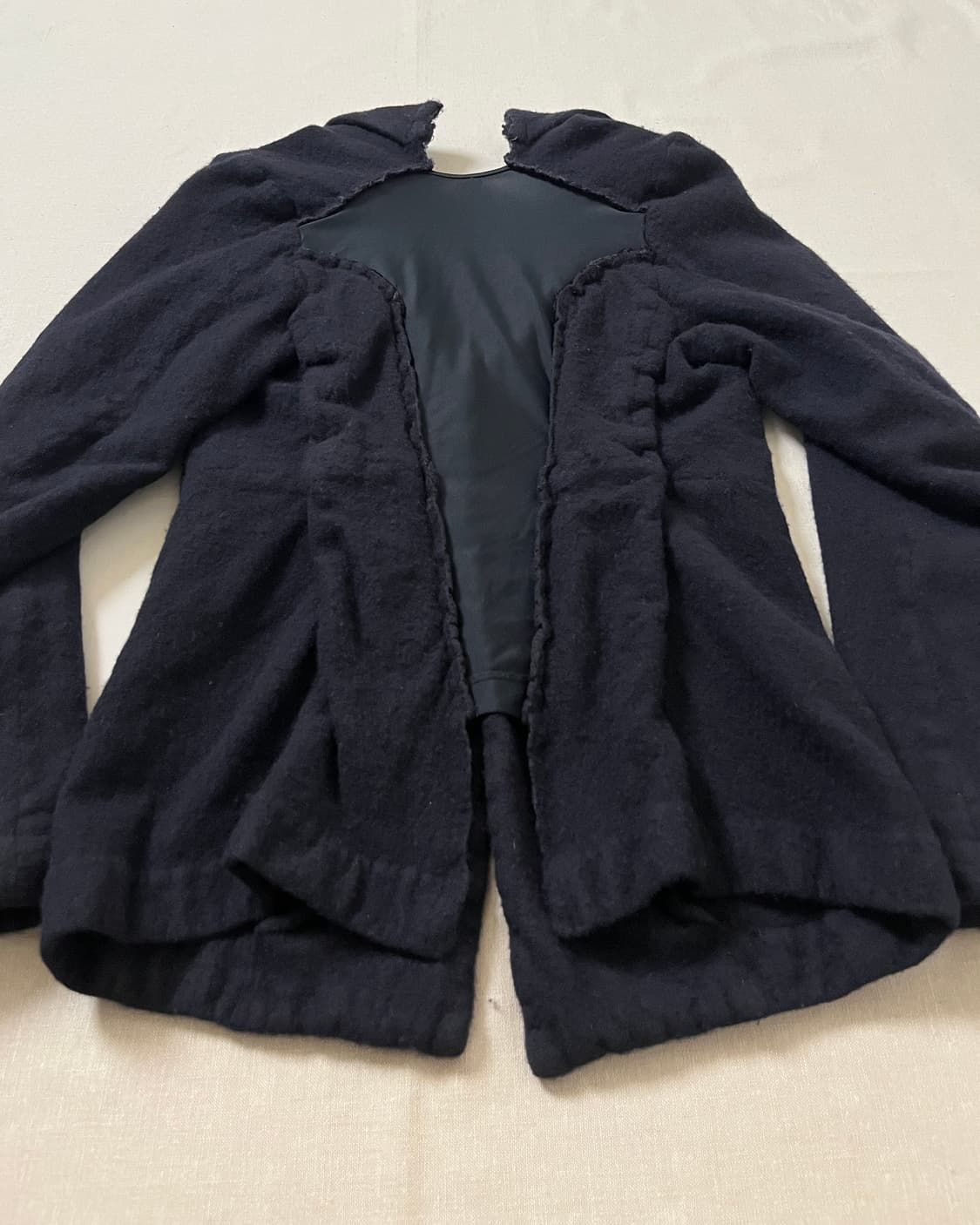 꼼데가르송 09aw 축융 울 도킹 자켓 comme des garcons 상품이미지5