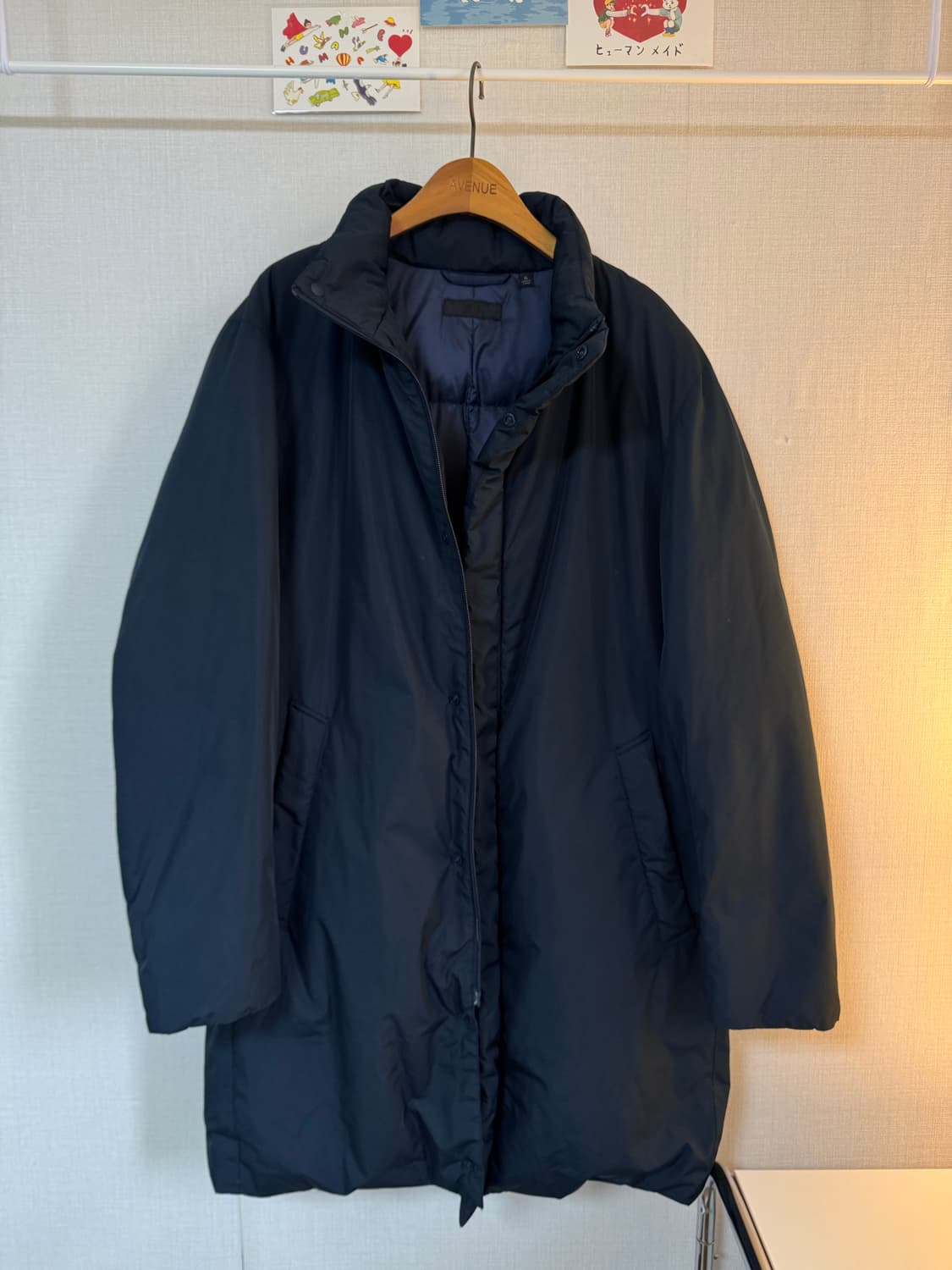 [XL]유니클로 윈드프루프 구스다운 패딩코트 상품이미지1