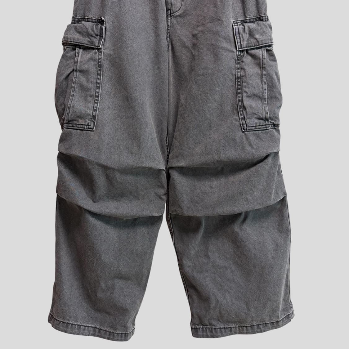 (S)GU 지유 슈퍼와이드 데님 카고팬츠 상품이미지3