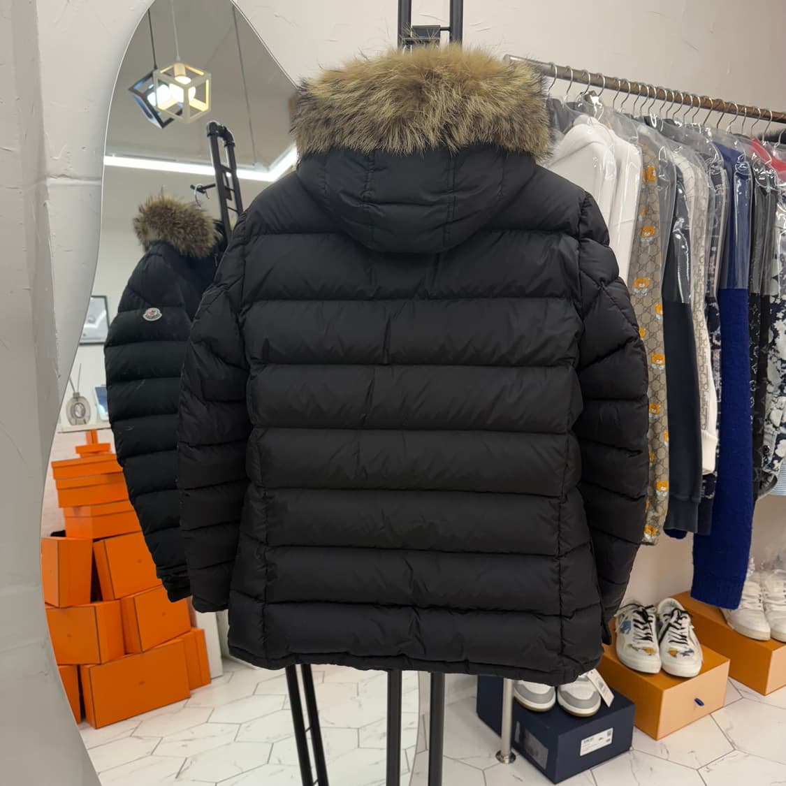 [5] 몽클레어 클루니 패딩 블랙 상품이미지2