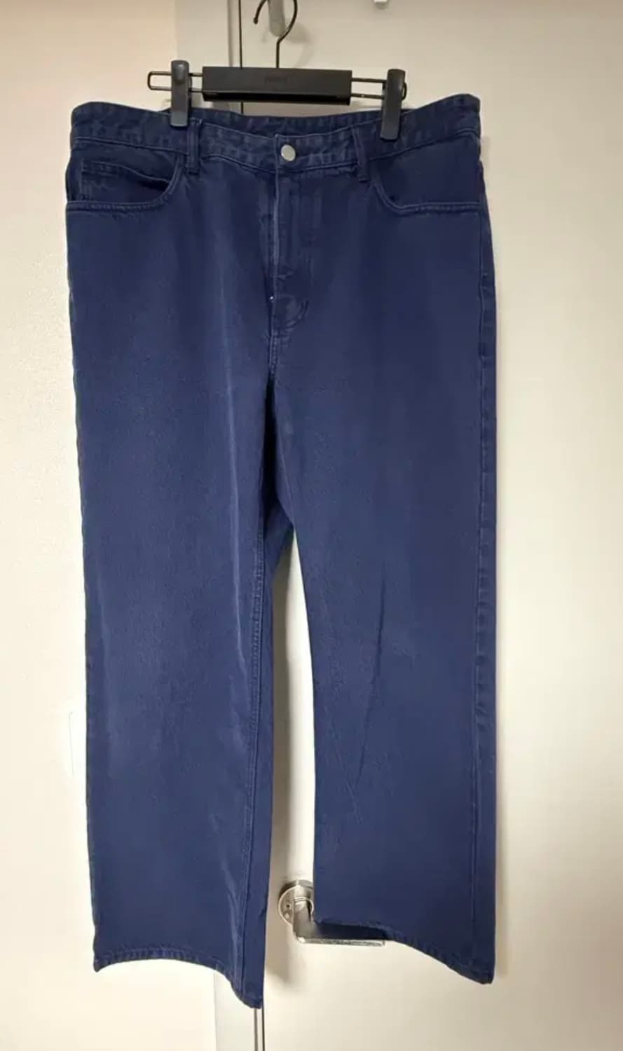 [36] 솔리드옴므 23ss 네이비 데님 팬츠 상품이미지3