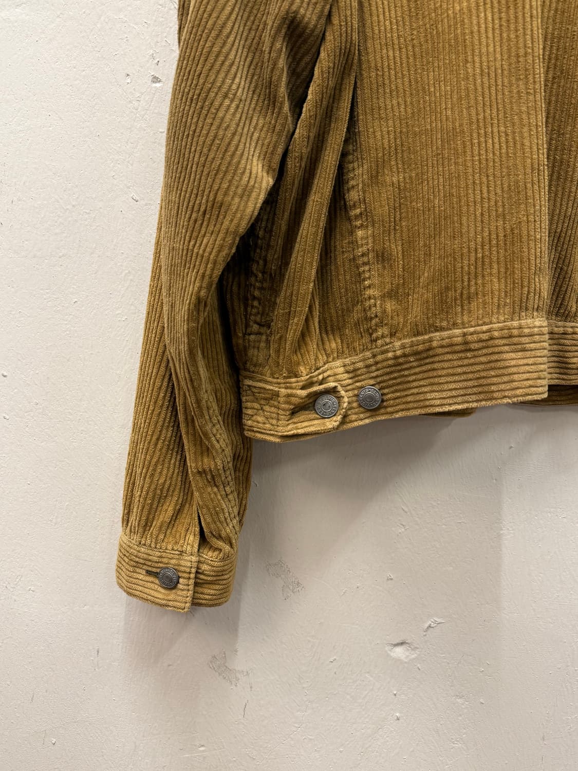 XL) Elvis Presley Corduroy Trucker Jacke 상품이미지5