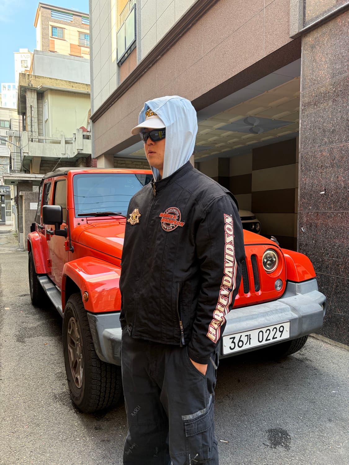 Harley Davidson logo motorcycle jacket 상품이미지2