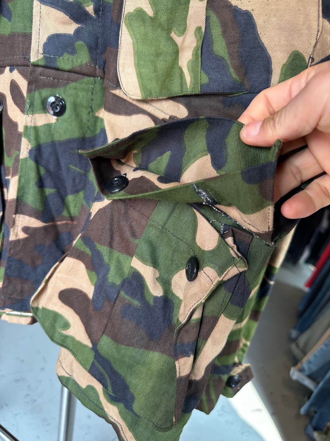 유럽군 카모 컴뱃 필드자켓 상품이미지5