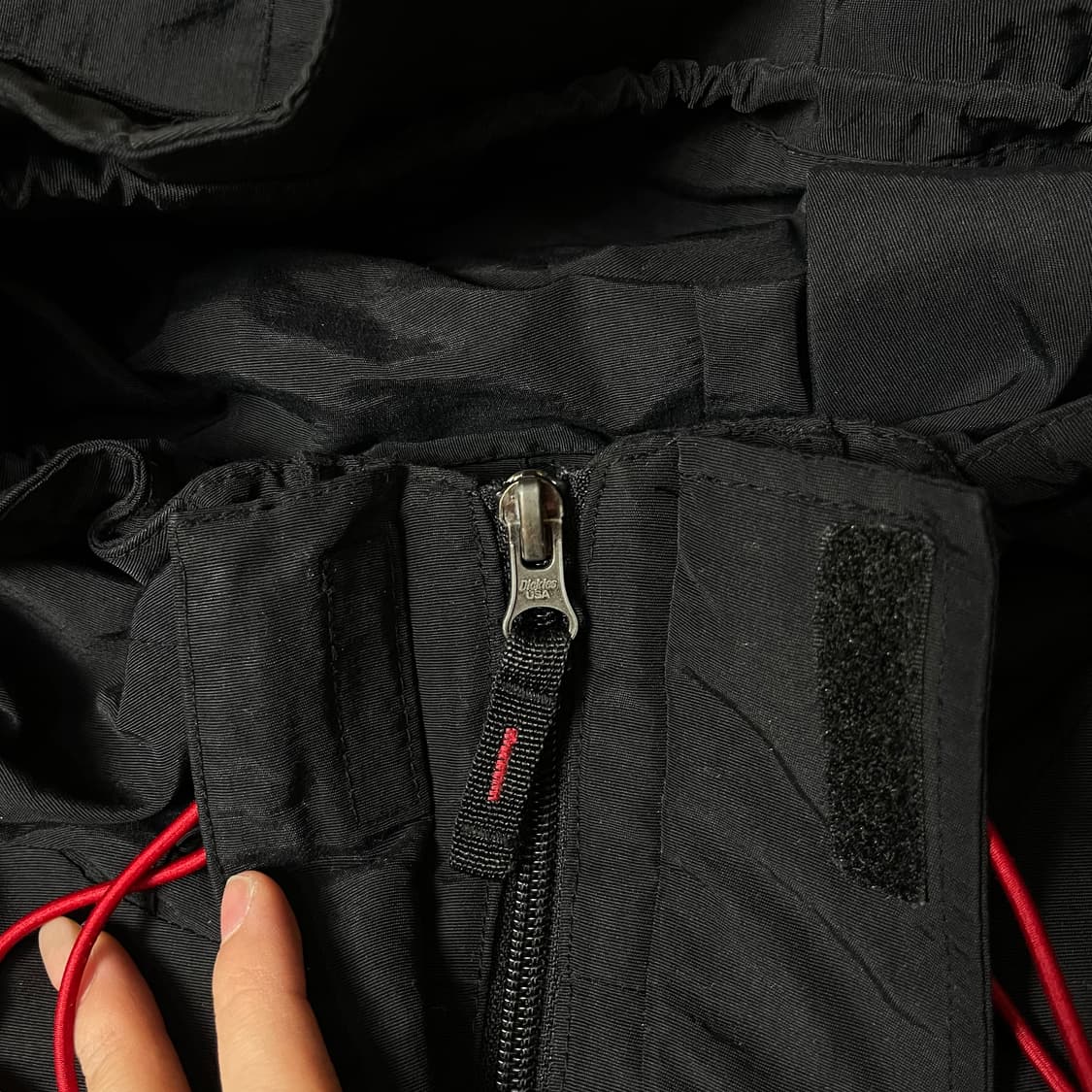 디키즈 블랙 나일론 바람막이 자켓 L 상품이미지5