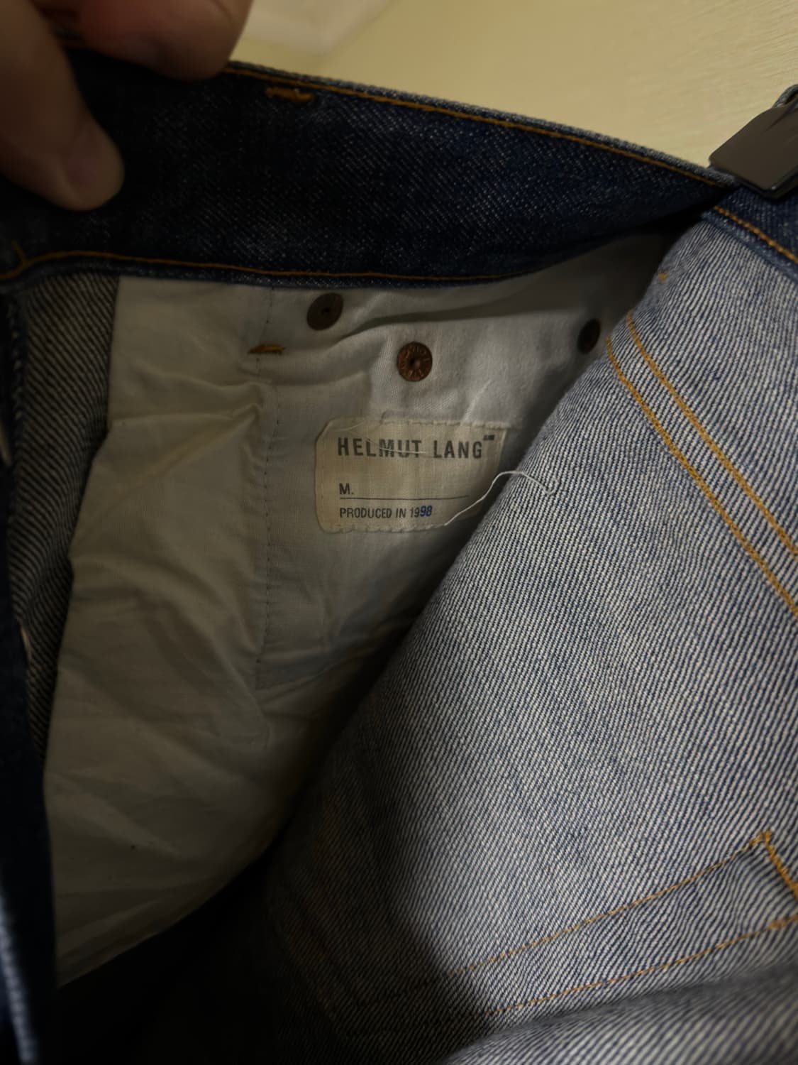 [30] Helmut Lang 1998s denim pants 상품이미지5