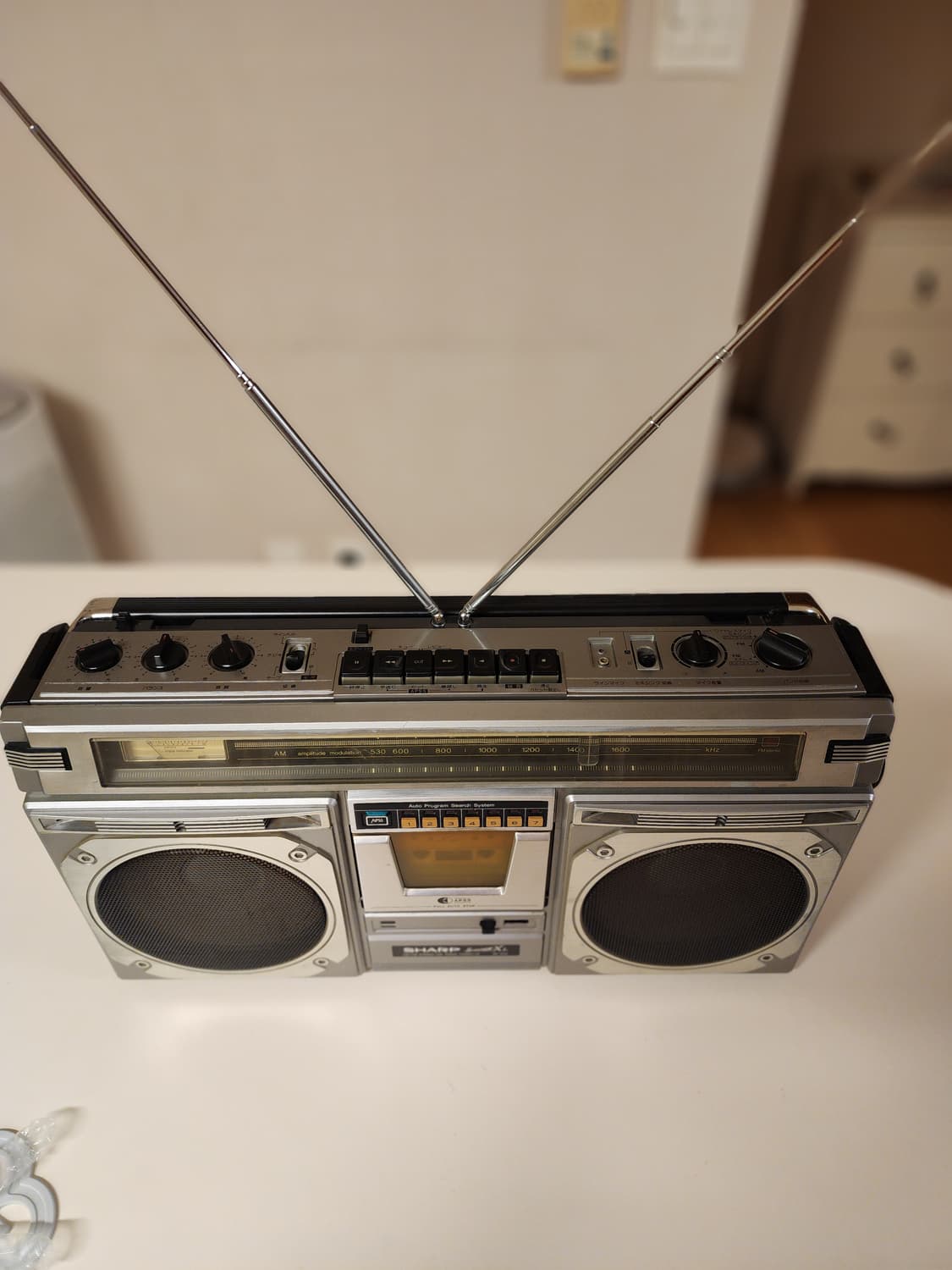 일본 샤프 빈티지 카세트 플레이어 GF-204 상품이미지6