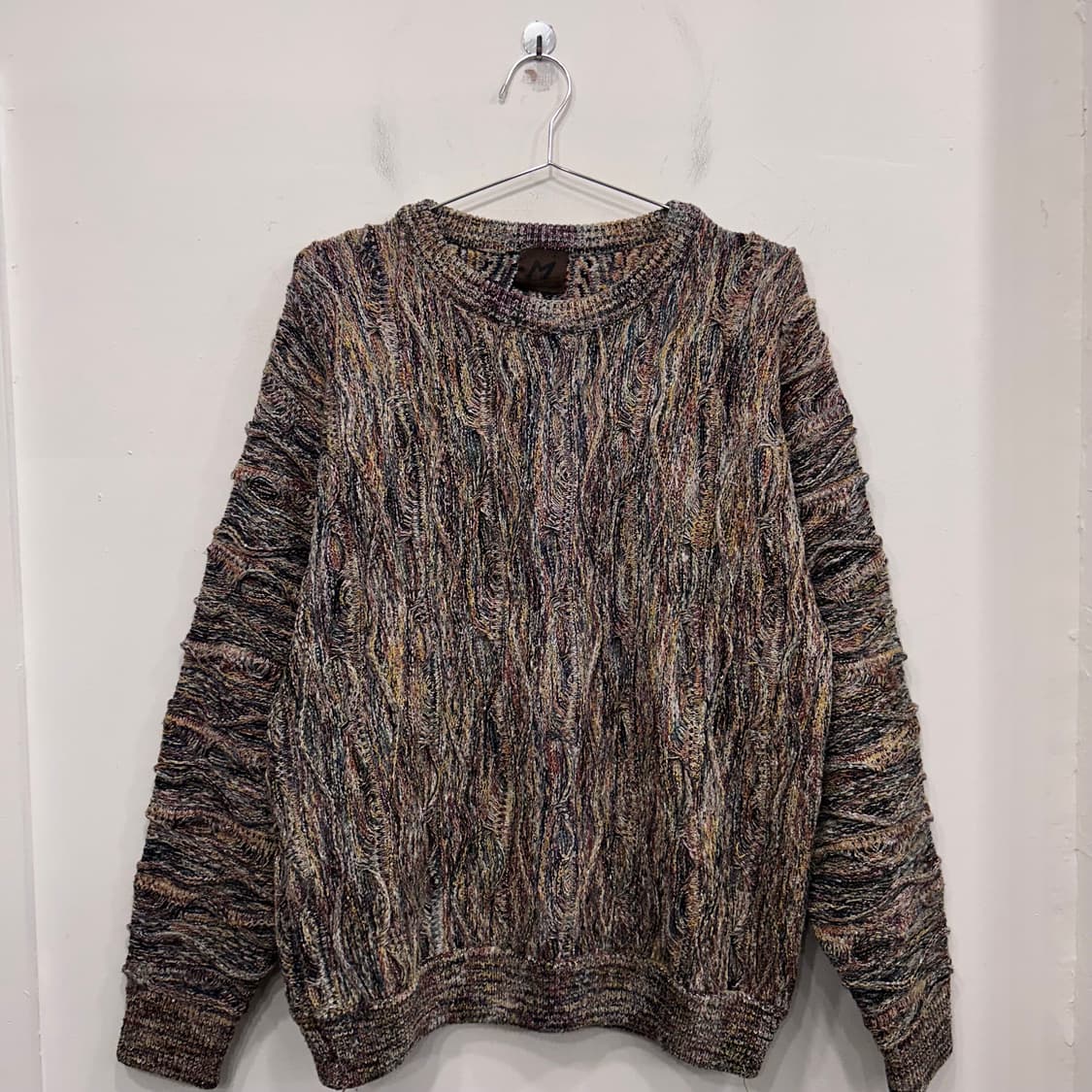 미르 콜레찌오니 믹스드 컬러 케이블 니트 상품이미지2