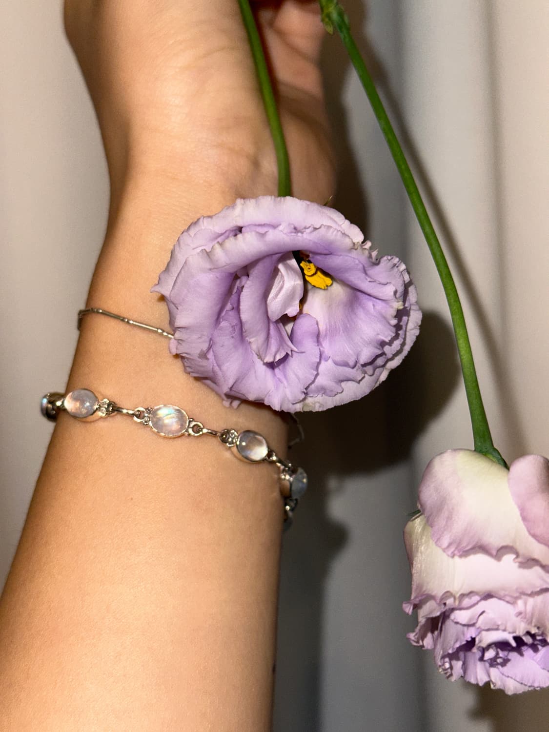 Moonstone 925Silver Bracelet 상품이미지1