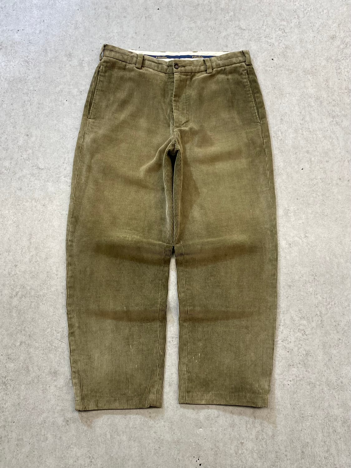 [34] Brooks Brothers 브룩스 브라더스 카키 코듀로이 팬츠 상품이미지1