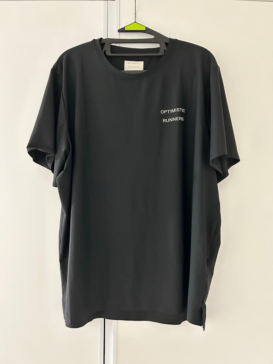 옵티미스틱러너스 립스탑 티셔츠 Ripstop T-shirt (Black) 상품이미지3