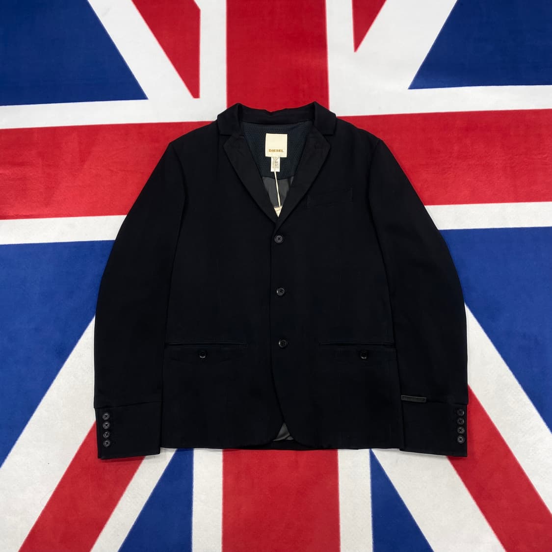 디젤 나일론라펠 블레이져자켓 L  상품이미지1