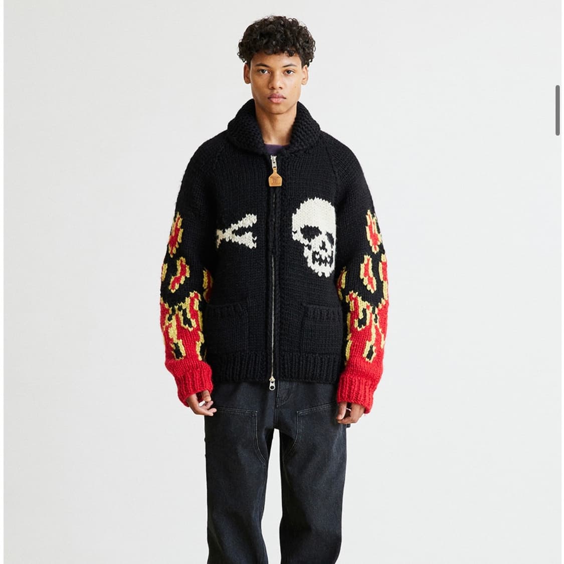 아웃스탠딩 카나타 플레임 스컬 코위찬 L사이즈 상품이미지3