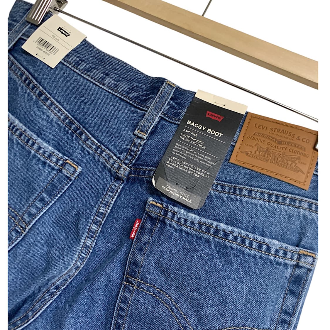 리바이스 배기 부츠컷 데님 팬츠 여성26 상품이미지6