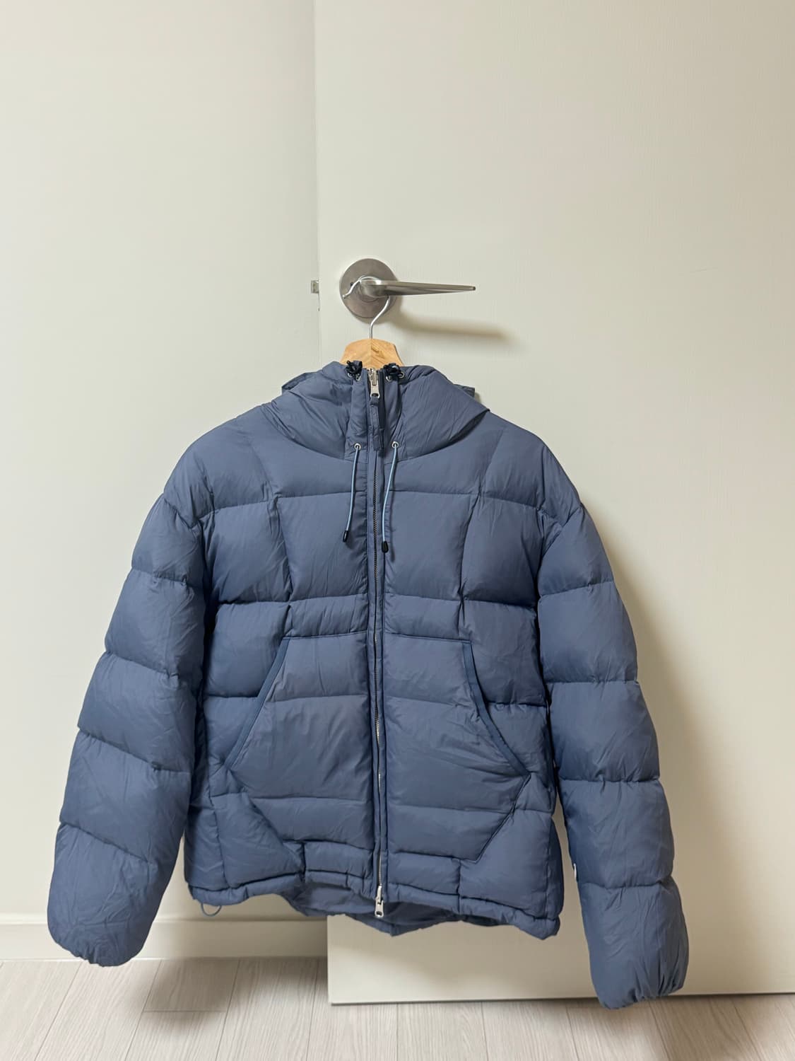 999휴머니티 패딩 블루 1사이즈 상품이미지4