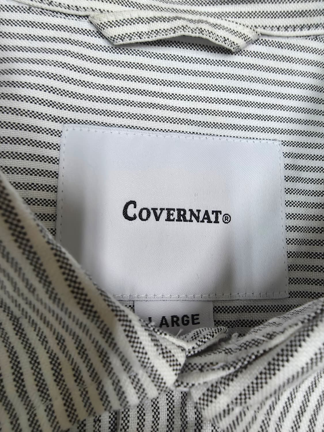 커버낫 옥스포드 오버핏셔츠 상품이미지3