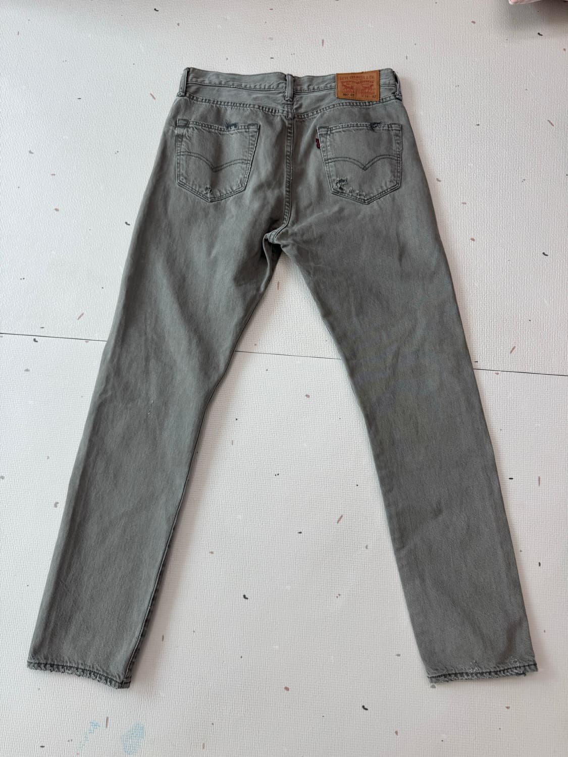 리바이스 501 CT 디스트로이드 데님 진 상품이미지2