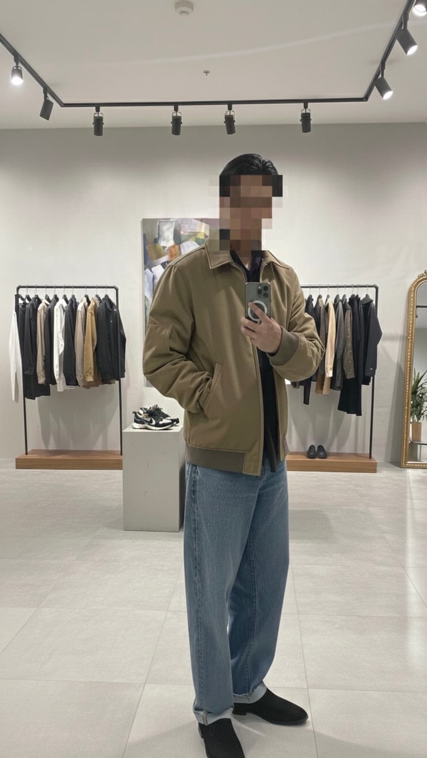 A.P.C x Louis w 30주년 기념 봄버 자켓 L 사이즈 상품이미지3