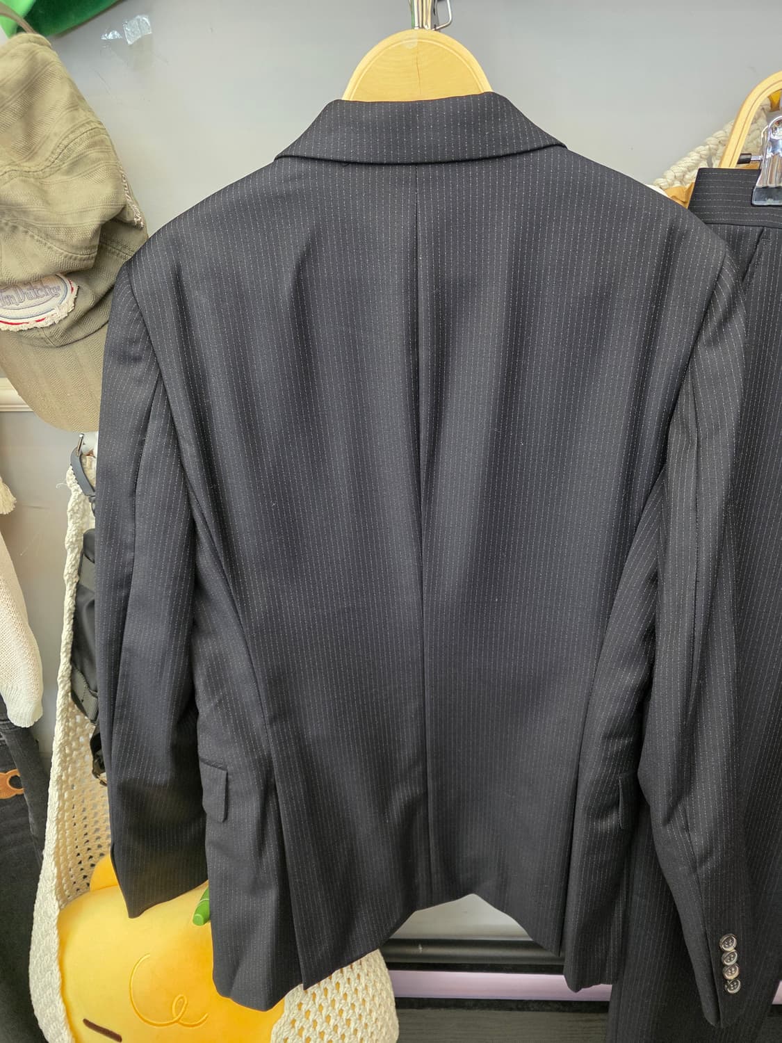 새상품)지오송지오 슬렌더 핏 정장 셋업 95 상품이미지3