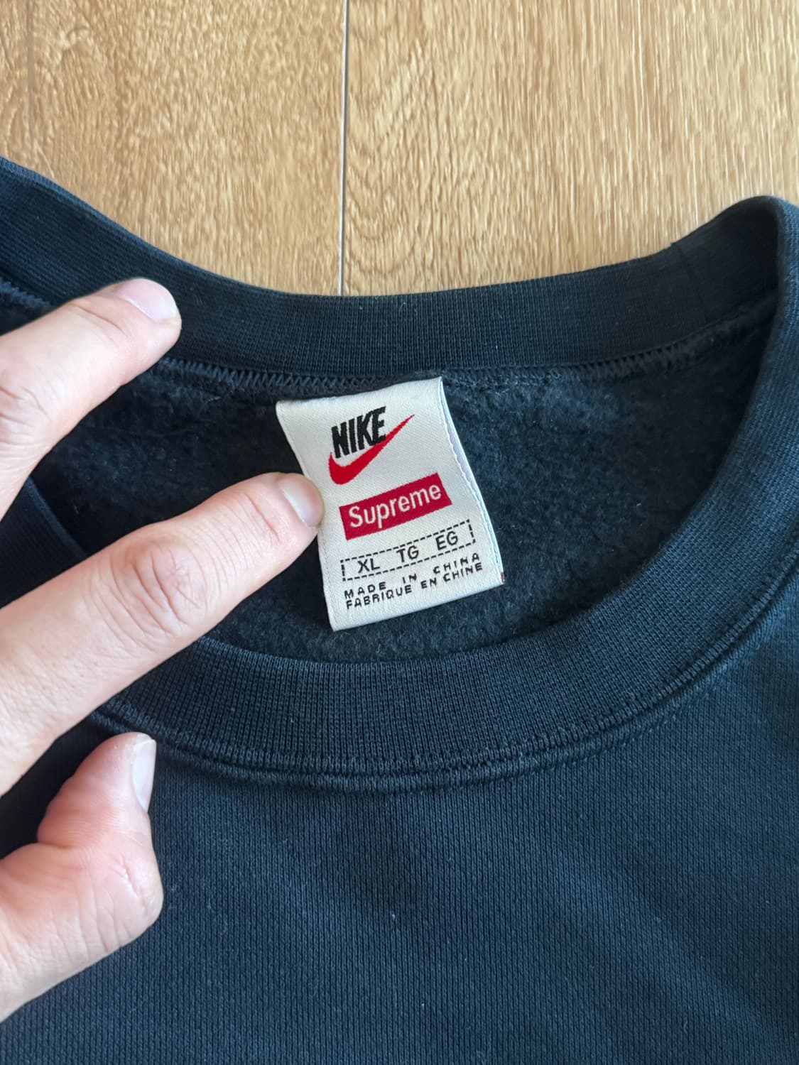 슈프림 × 나이키 크루넥 맨투맨 (Supreme Nike) / XL 상품이미지3