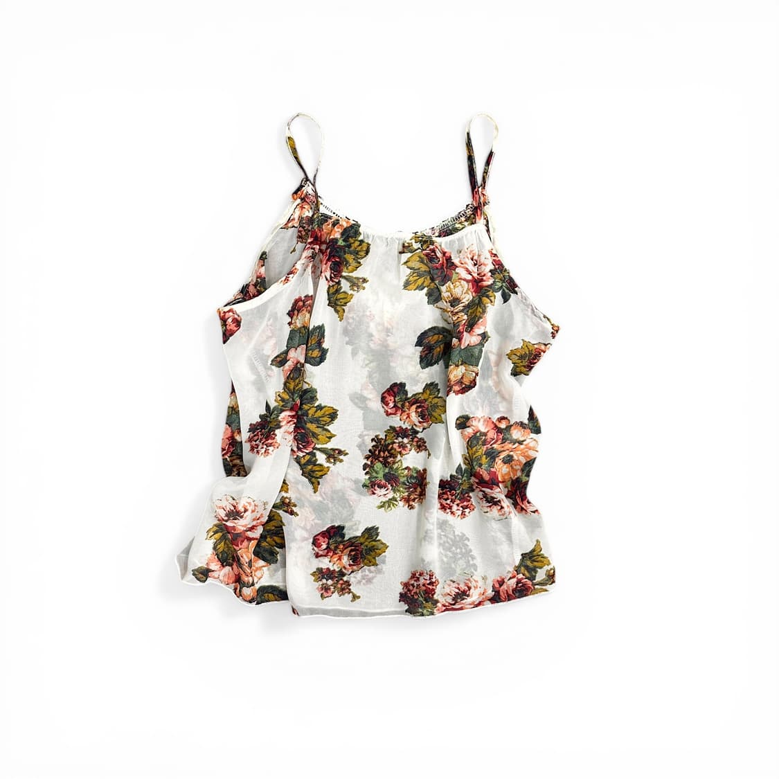 Floral Draping Lace Sleeveless 상품이미지3