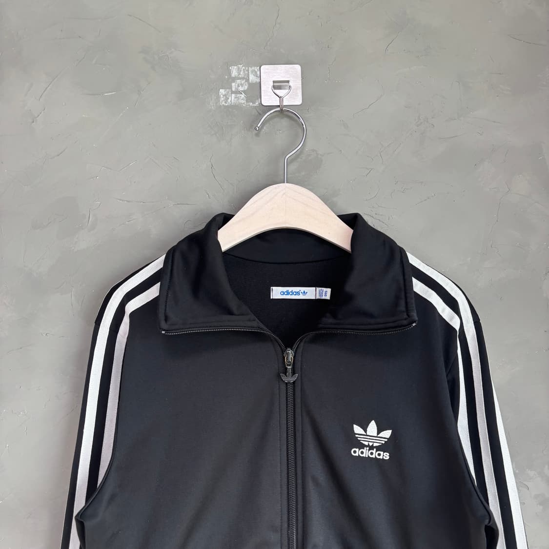 아디다스 파이어버드 백로고 져지 트랙탑 블랙 상품이미지2